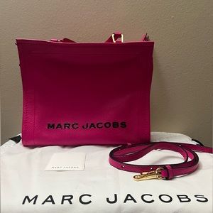 MARC JACOBS THE BOX SHOPPER 29, 2 WAY BAG in PINK